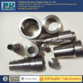 Various size cnc turning stainless steel nuts mechanical parts